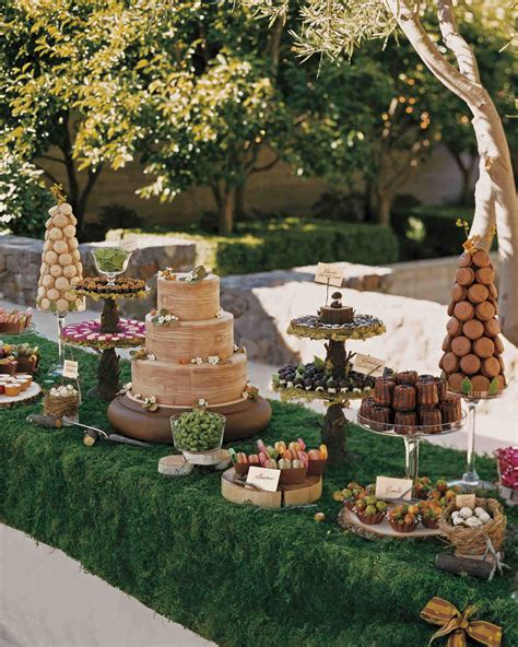 flower dessert table|martha stewart dessert table.